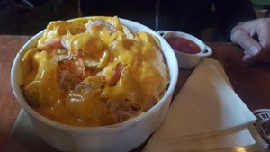 Nachos; ganz schön viel für eine Vorspeise 😉 at Eetcafe Spinoza in Leeuwarden