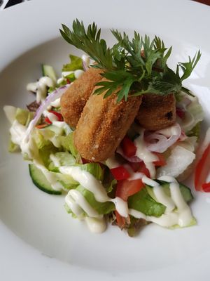 Vegan kroketten at Eetcafe Spinoza in Leeuwarden