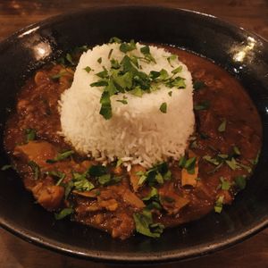 Glückliches Butter Hühnchen (vegan)  at Salute Vegetarische & Vegane Küche in Mainz