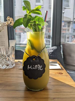 Unsere hausgemachte Limonade at Salute Vegetarische & Vegane Küche in Mainz
