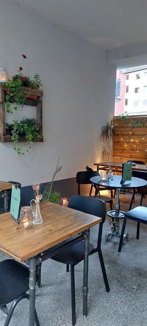Unsere neue Terrasse 2023 at Salute Vegetarische & Vegane Küche in Mainz