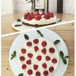 Cakes and pies are raw, vegan and glutenfree at Salute Vegetarische & Vegane Küche in Mainz