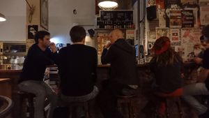 Gezellig eten en kletsen aan de bar! at MKZ in Amsterdam