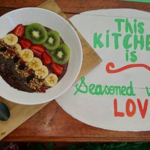 Açai bowls at La Cuchara Verde - Positive Food in Playa Flamingo