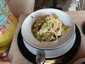 Nachos at Olivia in Puebla