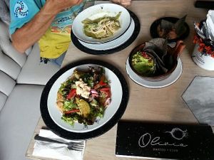 Lovely lunch 💚 at Olivia in Puebla