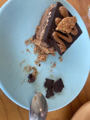 Snickers cake   at Vitality Kitchen in Puebla