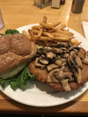 Veggie Burger (no cheese & mayo)  at The Good Harvest Cafe in Crescent City