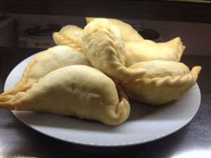 veggie emapanada at Green Planet Vegetarian in Metro Manila