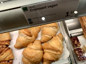vegan croissant at denn's Biomarkt in Jena
