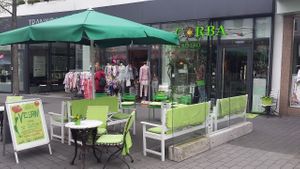 von außen  at Cafe Corba in Bochum