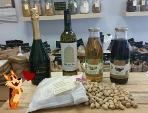 productos km.0 eco at Mi Cabra Vegana in Madrid