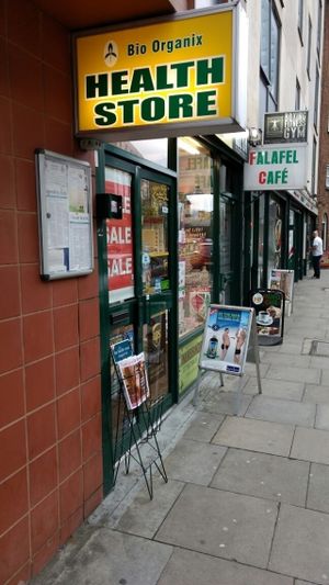 found at Bio Organix Health Store in North West London