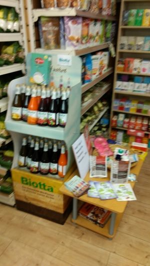 drinks at Bio Organix Health Store in North West London