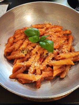 Pasta at NovaPizza Vegan Kitchen in Edinburgh