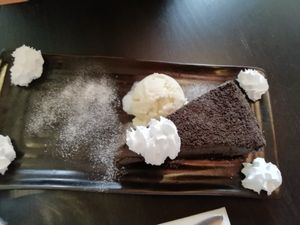 Oreo cheesecake at NovaPizza Vegan Kitchen in Edinburgh