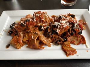 Yummy seitan! at NovaPizza Vegan Kitchen in Edinburgh