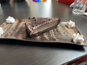 Oreo cheesecake  at NovaPizza Vegan Kitchen in Edinburgh