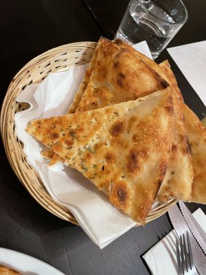 Olive oil and Rosemary focaccia  at NovaPizza Vegan Kitchen in Edinburgh