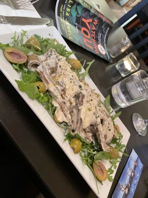 Tagliatelle ai Funghi Porcini e Tartufo at NovaPizza Vegan Kitchen in Edinburgh