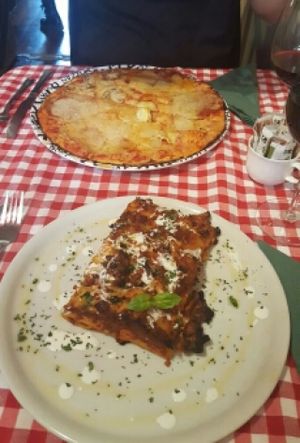 Best vegan pizza and lasagne ever had at NovaPizza Vegan Kitchen in Edinburgh