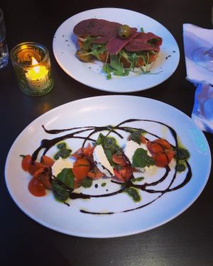 Precourse  at NovaPizza Vegan Kitchen in Edinburgh