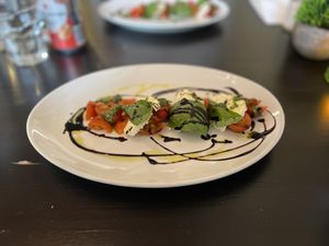 Insalata Caprese  at NovaPizza Vegan Kitchen in Edinburgh
