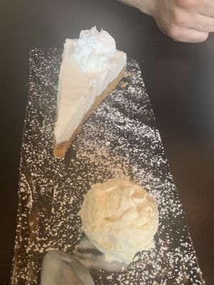 Lemon cheesecake   at NovaPizza Vegan Kitchen in Edinburgh