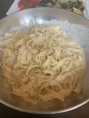 Truffle Pasta  at NovaPizza Vegan Kitchen in Edinburgh