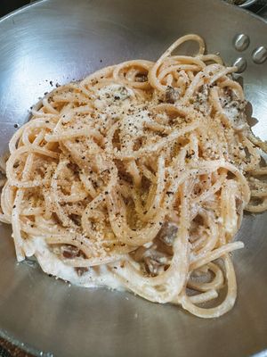 Carbonara   at NovaPizza Vegan Kitchen in Edinburgh
