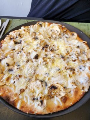 Serena at NovaPizza Vegan Kitchen in Edinburgh