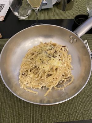 Vegan Carbonara   at NovaPizza Vegan Kitchen in Edinburgh