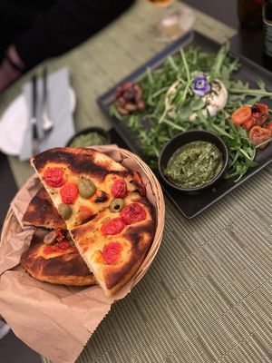   at NovaPizza Vegan Kitchen in Edinburgh