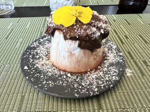 🌱Panna Cotta & Chocolate🌱  at NovaPizza Vegan Kitchen in Edinburgh