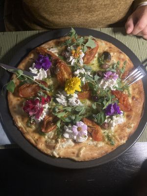 Pizza Serena  at NovaPizza Vegan Kitchen in Edinburgh