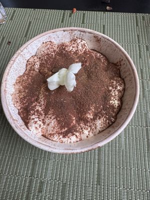 Tiramisu  at NovaPizza Vegan Kitchen in Edinburgh