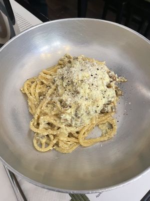 Carbonara   at NovaPizza Vegan Kitchen in Edinburgh