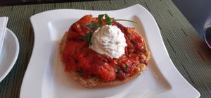 Frisella at NovaPizza Vegan Kitchen in Edinburgh