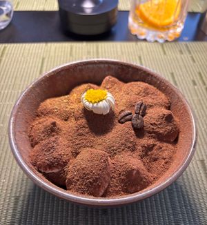 Tiramisu at NovaPizza Vegan Kitchen in Edinburgh