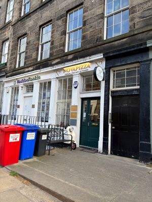Exterior at NovaPizza Vegan Kitchen in Edinburgh