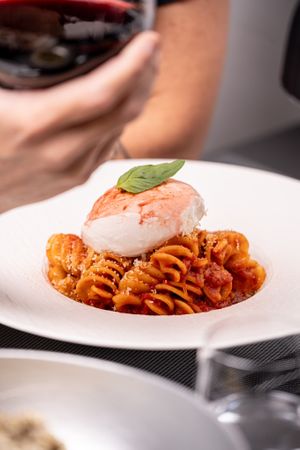 Fusilli Novapizza at NovaPizza Vegan Kitchen in Edinburgh