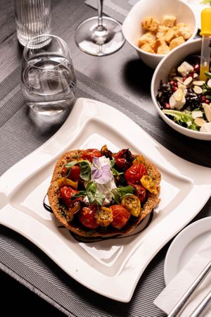 Frisella at NovaPizza Vegan Kitchen in Edinburgh