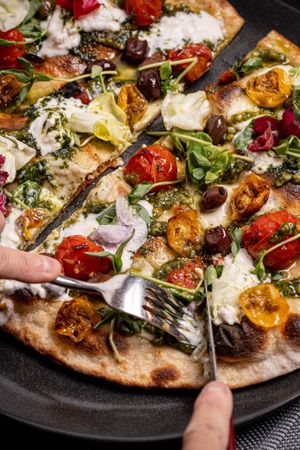  at NovaPizza Vegan Kitchen in Edinburgh