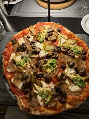   at NovaPizza Vegan Kitchen in Edinburgh