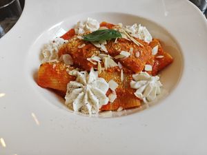 Paccheri Nduja at NovaPizza Vegan Kitchen in Edinburgh