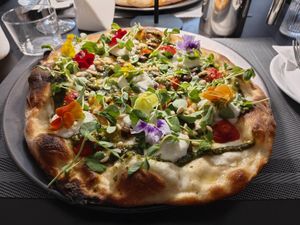 Pizza Serena at NovaPizza Vegan Kitchen in Edinburgh