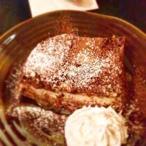 Tiramisu  at NovaPizza Vegan Kitchen in Edinburgh