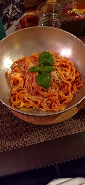 Tagliatelle Bolognese at NovaPizza Vegan Kitchen in Edinburgh