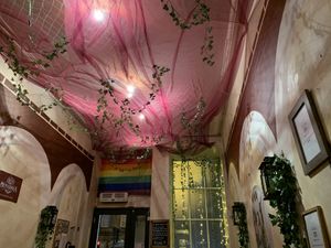 Interior at NovaPizza Vegan Kitchen in Edinburgh