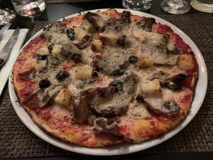 Cacciatore  at NovaPizza Vegan Kitchen in Edinburgh